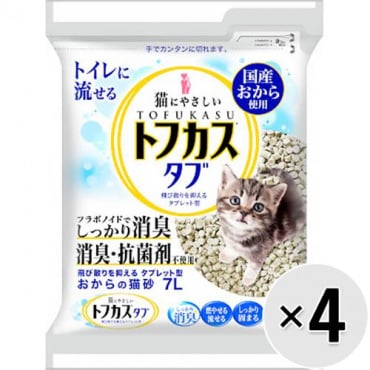 【あす宅】【セット販売】トフカスタブ 7L×4コ