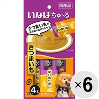 【セット販売】いなば ちゅ～る さつまいも （14g×4本）×6コ ［ちゅーる］
