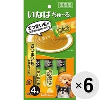 【セット販売】いなば ちゅ～る さつまいも かぼちゃ入り （14g×4本）×6コ ［ちゅーる］