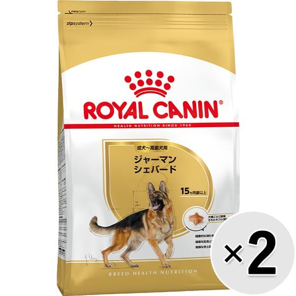 【セット販売】ロイヤルカナン ブリード ヘルス ニュートリション ジャーマンシェパード 成犬～高齢犬用 3kg×2コ