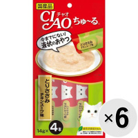 【セット販売】チャオ ちゅ～る とりささみ チキンスープ味 （14g×4本）×6コ［ちゅーる］