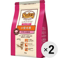 【セット販売】ニュートロ ナチュラルチョイス 小型犬用 エイジングケア チキン＆玄米 1kg×2コ