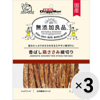 【セット販売】無添加良品 香ばし鶏ささみ 細切り 120g×3コ