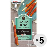【セット販売】ドギースナックバリュー ササミロールスティック 4本×5コ