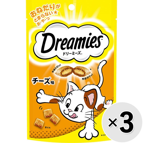 【あす宅】【セット販売】ドリーミーズ チーズ味 60g×3コ