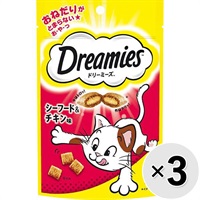 【あす宅】【セット販売】ドリーミーズ シーフード＆チキン味 60g×3コ