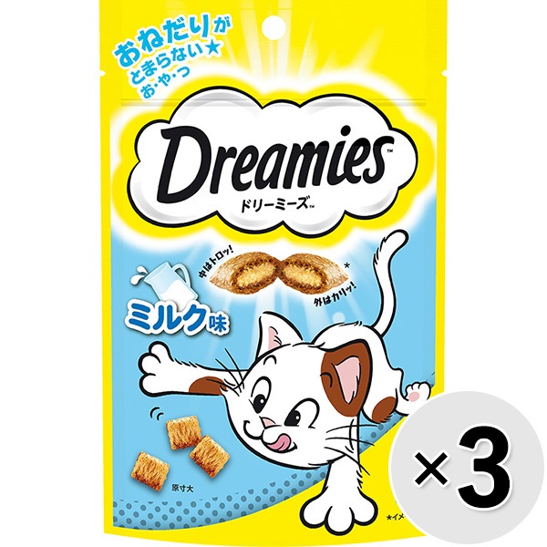 【あす宅】【セット販売】ドリーミーズ ミルク味 60g×3コ