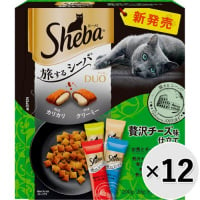 【ケース販売】シーバ デュオ 旅するシーバ 贅沢チーズ味仕立て お魚とチーズの味めぐり 200g×12コ