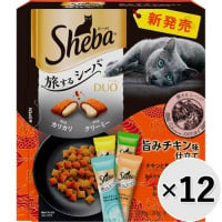 【ケース販売】シーバ デュオ 旅するシーバ 旨みチキン味仕立て チキンと魚介の味めぐり 200g×12コ