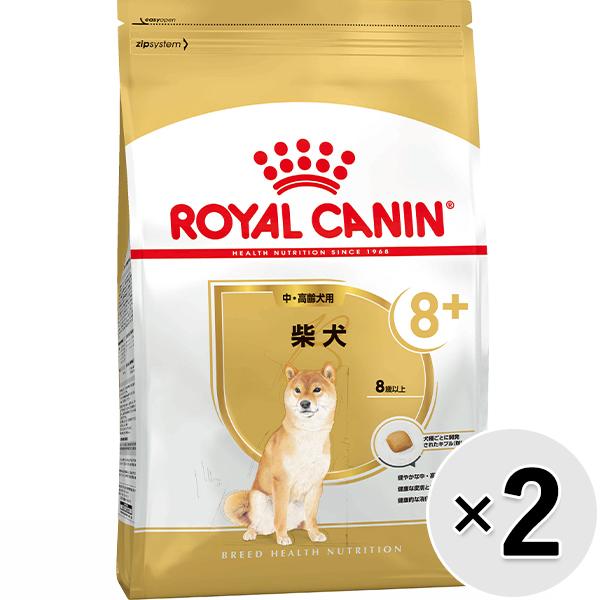 【セット販売】ロイヤルカナン ブリード ヘルス ニュートリション 柴犬 中・高齢犬用 8歳以上 3kg×2コ