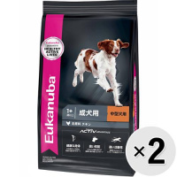 【セット販売】ユーカヌバ 成犬用 中型犬用 1歳以上 7.5kg×2コ