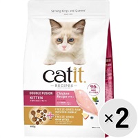 【セット販売】Catit Recipes KITTEN 子猫用 チキン 400g×2コ