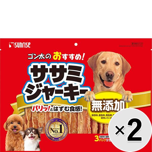 ゴン太のおすすめササミジャーキー 75枚×2コ