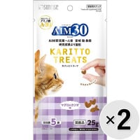 【セット販売】AIM30 カリッとトリーツ マグロ＆カツオ味 （5g×5袋）×2コ