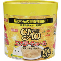 【なくなり次第終了】チャオ ちゅ～る エナジーセレクション 14g×100本 [ちゅーる]