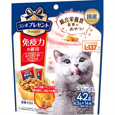 コンボ プレゼント キャット おやつ 免疫力の維持 42g（3g×14袋）