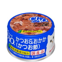 【単品】チャオ ホワイティ かつお＆おかか（かつお節） 85g