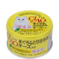 【単品】チャオ まぐろ＆とりささみ チーズ入 85g