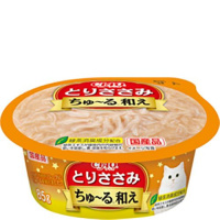 【単品】チャオ ちゅ～る和え カップ とりささみ 85g ［ちゅーる］