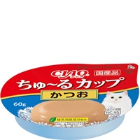 【単品】チャオ ちゅ～るカップ かつお 60g ［ちゅーる］