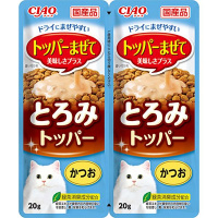 【単品】チャオ トッパーまぜて とろみトッパー かつお 20g×2袋