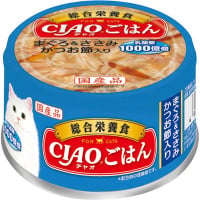 【単品】チャオ ごはん まぐろ＆ささみ かつお節入り 85g