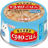 【単品】チャオ ごはん まぐろ＆ささみ しらす入り 85g