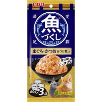 【単品】魚づくし まぐろ・かつお かつお節入り 60g×3袋