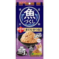 【単品】魚づくし 高齢猫用 まぐろ・かつお 60g×3袋