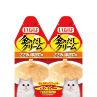 【単品】いなば 金のだしクリーム ささみ ほたて味 60g （30g×2コ）
