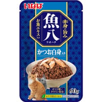 【単品】いなば 魚八 パウチ かつお白身入り 60g