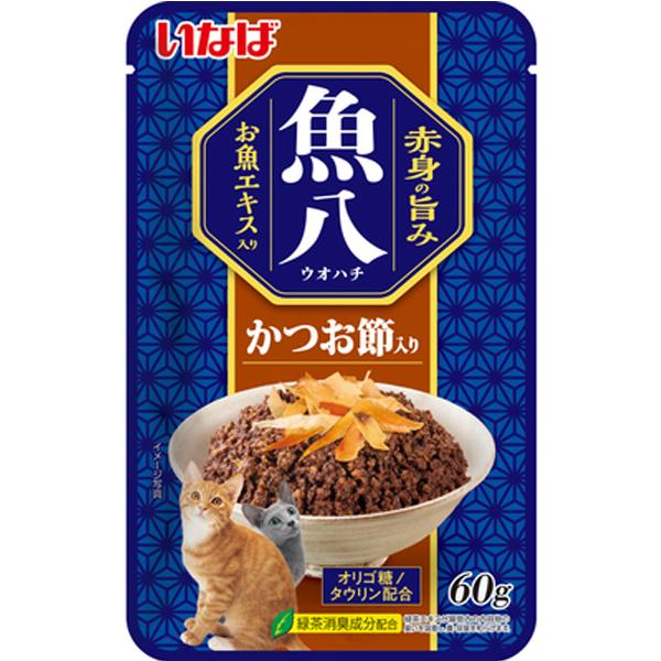 【単品】いなば 魚八 パウチ かつお節入り 60g