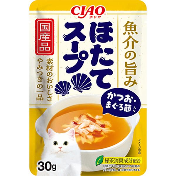 【単品】チャオ ほたてスープ かつお・まぐろ節入り 30g