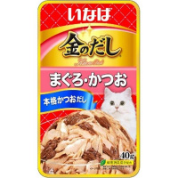 【単品】金のだし パウチ まぐろ・かつお 40g