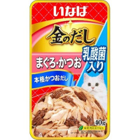 【単品】金のだし パウチ 乳酸菌入り まぐろ・かつお 40g