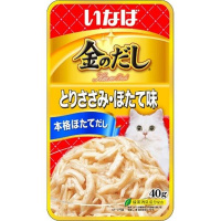 【単品】金のだし パウチ とりささみ・ほたて味 40g