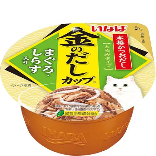 【単品】いなば 金のだしカップ まぐろ・しらす入り 70g