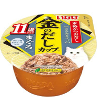 【単品】いなば 金のだしカップ 11歳からのまぐろ 70g