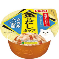 【単品】いなば 金のだしカップ ささみ かつお節入り 70g