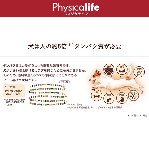 あす宅】Physicalife（フィジカライフ） 成犬用 ひざ・関節の健康維持