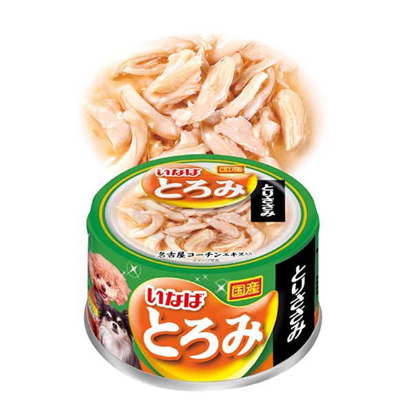 いなば とろみ とりささみ 80g×24缶 | ペット用品・フードのコジマ通信