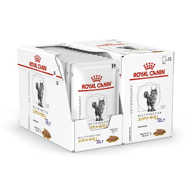 食事療法食］ロイヤルカナン 猫用 ユリナリーS/O+CLT ウェット パウチ