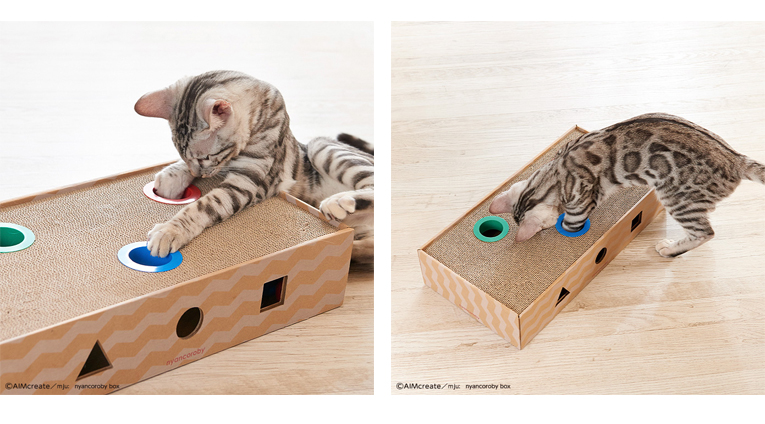 ニャンコロビーボックスタイプナチュラル