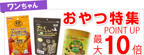 ワンちゃんのおやつ特集