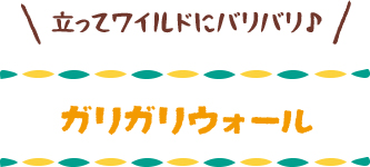 ガリガリウォール