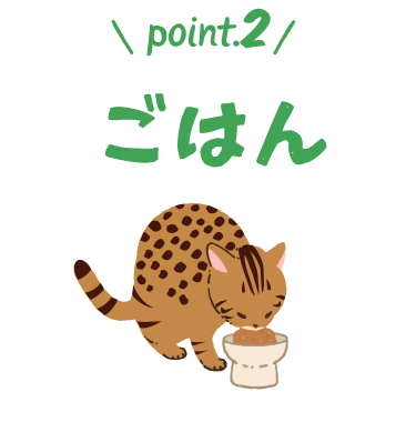 point.2 ごはん
