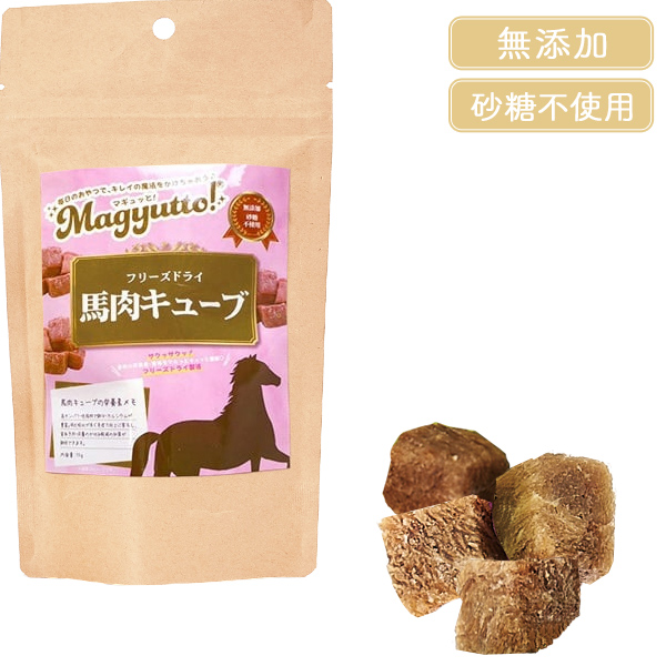 Magyutto！ フリーズドライ 馬肉キューブ
