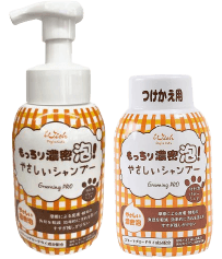 ウィッシュ グルーミングプロ もっちり濃密泡！やさしいシャンプー 低刺激 パピー＆シニア