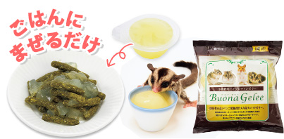 小動物のためのおいしいゼリー ブオナ ゼリー