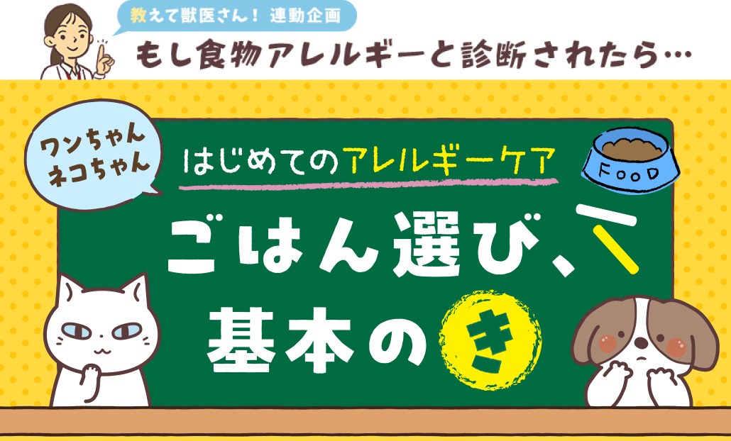 はじめてのアレルギーケア ごはん選び、基本のき